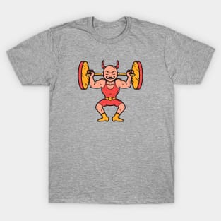 Vintage Cartoon Circus Strongman T-Shirt